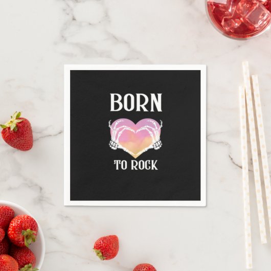 Skeleton Hands Heart Graphic voor Classic Servet (Insitu)