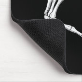 Skeleton Hands Heart Shape Soky Halloween Love Cre Muismat (Hoek)