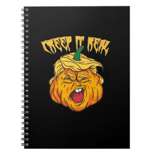 Skeleton Hands Heart Sign Retro Halloween Costuum Notitieboek
