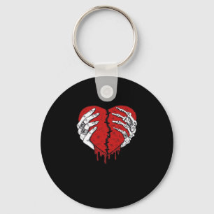 Skeleton Hands Hearts Classic Trending Sleutelhanger