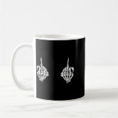 Skeleton Hands On S Funny Soky Halloween Costume Koffiemok (Links)