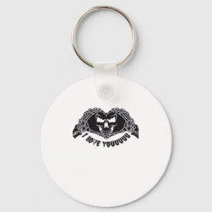 Skeleton Hands Skull, Halloween ontwerp voor backg Sleutelhanger