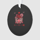 Skeleton Hands Valentijnsdag Classic Ornament (voorkant)