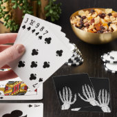 Skeleton Hands Xray Picture Human Anatomy photo Pokerkaarten (Insitu)