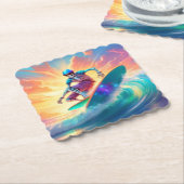 Skeleton Hang 10 Onderzetters (Gebogen)