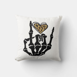 Skeleton Heart Hands Classic Kussen