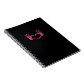 Skeleton Heart Hands Classic Notitieboek (Rechterzijde)