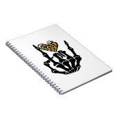 Skeleton Heart Hands Classic Notitieboek (Rechterzijde)