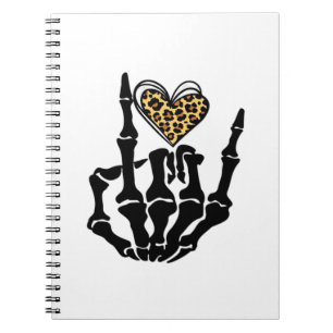 Skeleton Heart Hands Classic Notitieboek