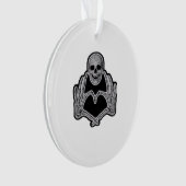 Skeleton Heart Hands Classic Ornament (voorkant)