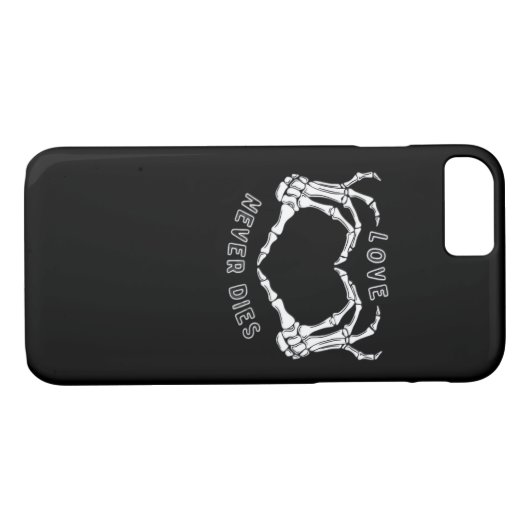 Skeleton Heart Hands Funny & Classic Case-Mate iPhone Case (Achterkant (Horizontaal))