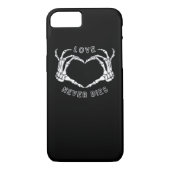 Skeleton Heart Hands Funny & Classic Case-Mate iPhone Case (Achterkant)