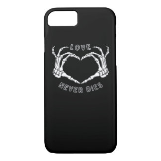 Skeleton Heart Hands Funny & Classic iPhone 8/7 Hoesje