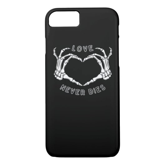 Skeleton Heart Hands Funny & Classic Case-Mate iPhone Case (Achterkant)