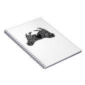 Skeleton Heart Hands - Klassiek Notitieboek (Rechterzijde)