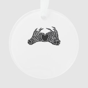 Skeleton Heart Hands - Klassiek Ornament