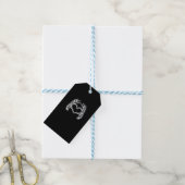 Skeleton Heart Hands Sign Halloween Kostuum Basic Cadeaulabel (Met Touw)