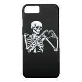 Skeleton Heart Hands Sign Halloween kostuum Trendi Case-Mate iPhone Case (Achterkant)