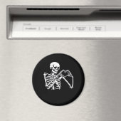 Skeleton Heart Hands Sign Halloween kostuum Trendi Magneet (Insitu (Vaatwasser))