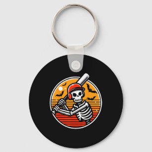 Skeleton honkballer jongens Kinder grappige hallow Sleutelhanger