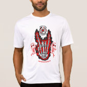 Skeleton Horns Design T-shirt (Voorkant)