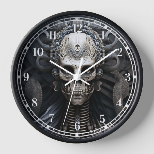Skeleton Horror Clock (Voorkant)