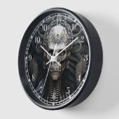 Skeleton Horror Clock (Hoek)