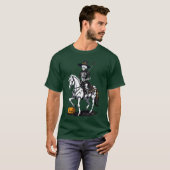Skeleton Horse Rider jongen T-shirt (Voorkant volledig)