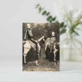 Skeleton Horsperma 1900 Briefkaart (Staand voorkant)