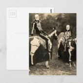 Skeleton Horsperma 1900 Briefkaart (Voorkant / Achterkant)
