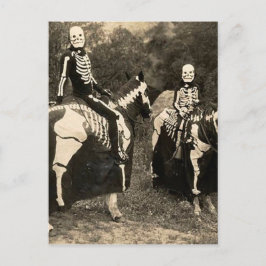 Skeleton Horsperma 1900 Briefkaart