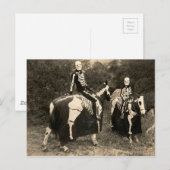 Skeleton Horsperma 1900 Briefkaart (Voorkant / Achterkant)
