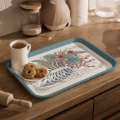 Skeleton House Planten Wrapping of Decoupage Papie Inpakpapier Vel