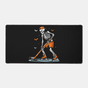 Skeleton Ice Hockey Halloween Boys Funny Halloween Bureaumat
