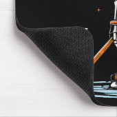 Skeleton Ice Hockey Halloween Boys Funny Halloween Muismat (Hoek)