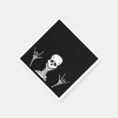 Skeleton ILY Napkins Servet (Hoek)
