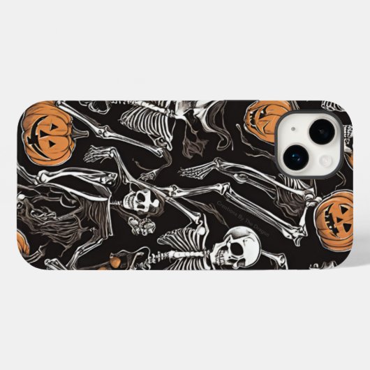 Skeleton iPhone/iPad case (Achterkant (horizontaal))