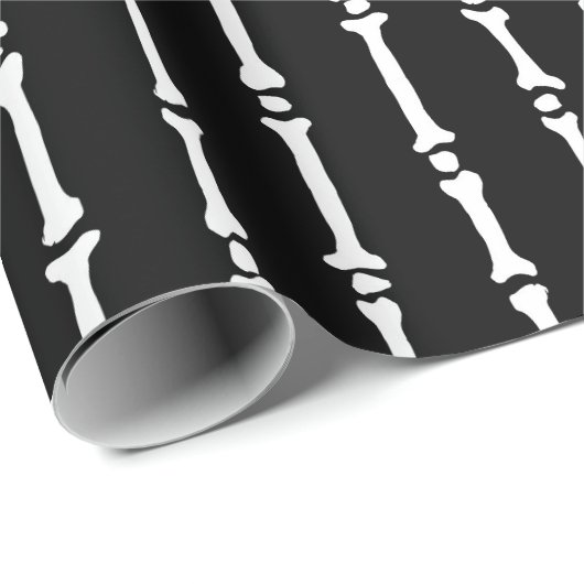 Skeleton Jail Botten Wrapping Paper Cadeaupapier (Rol Hoek)