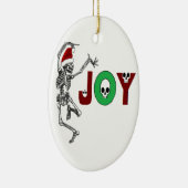 Skeleton Joy Keramisch Ornament (Rechts)