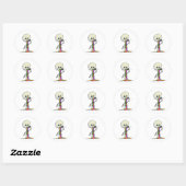 sKeLeToN JuiCe Ronde Sticker (Vel)