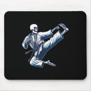 Skeleton Karate Kick Martial Arts Kickboksen MMA F Muismat