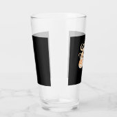 Skeleton Kat Schedel kitty Cute Halloween Design C Glas (Rechts)