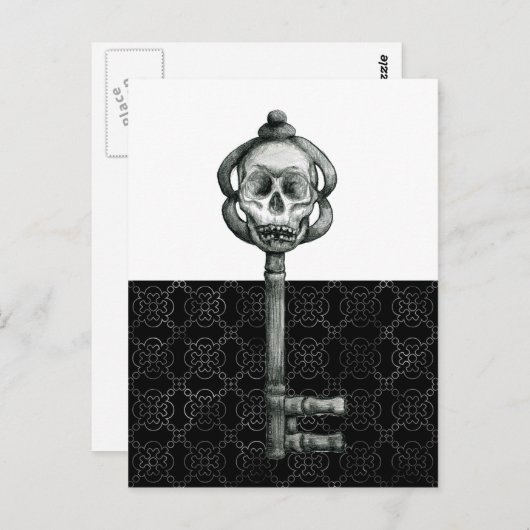 Skeleton Key Briefkaart (Voorkant / Achterkant)