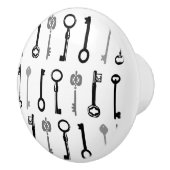  Skeleton Key Ceramic Knob Keramische Knop (Rechts)
