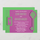 Skeleton Key en Skelk Weddenschap Kaart (Voorkant / Achterkant)