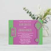 Skeleton Key en Skelk Weddenschap Kaart (Staand voorkant)