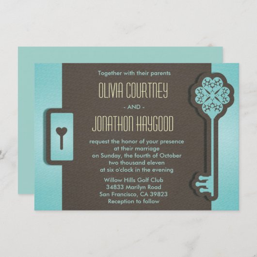 Skeleton Key en Skelk Weddenschap Kaart (Voorkant / Achterkant)