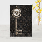 Skeleton Key Kaart (Gele Bloem)