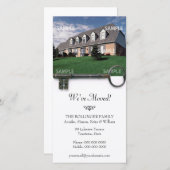 Skeleton Key Moving Announding-fotokaart Aankondiging (Voorkant / Achterkant)