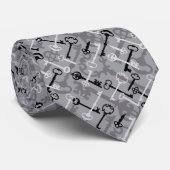 Skeleton Key Stropdas (Opgerold)